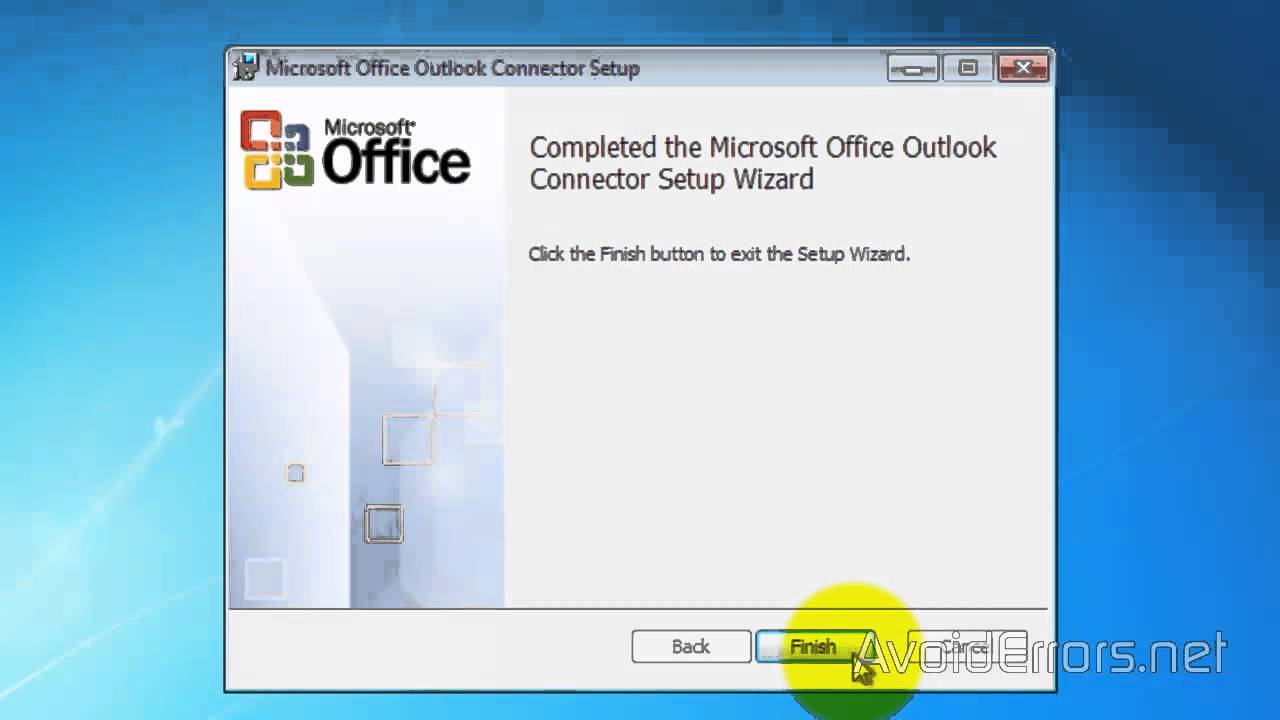 microsoft outlook hotmail connector 32 bit
